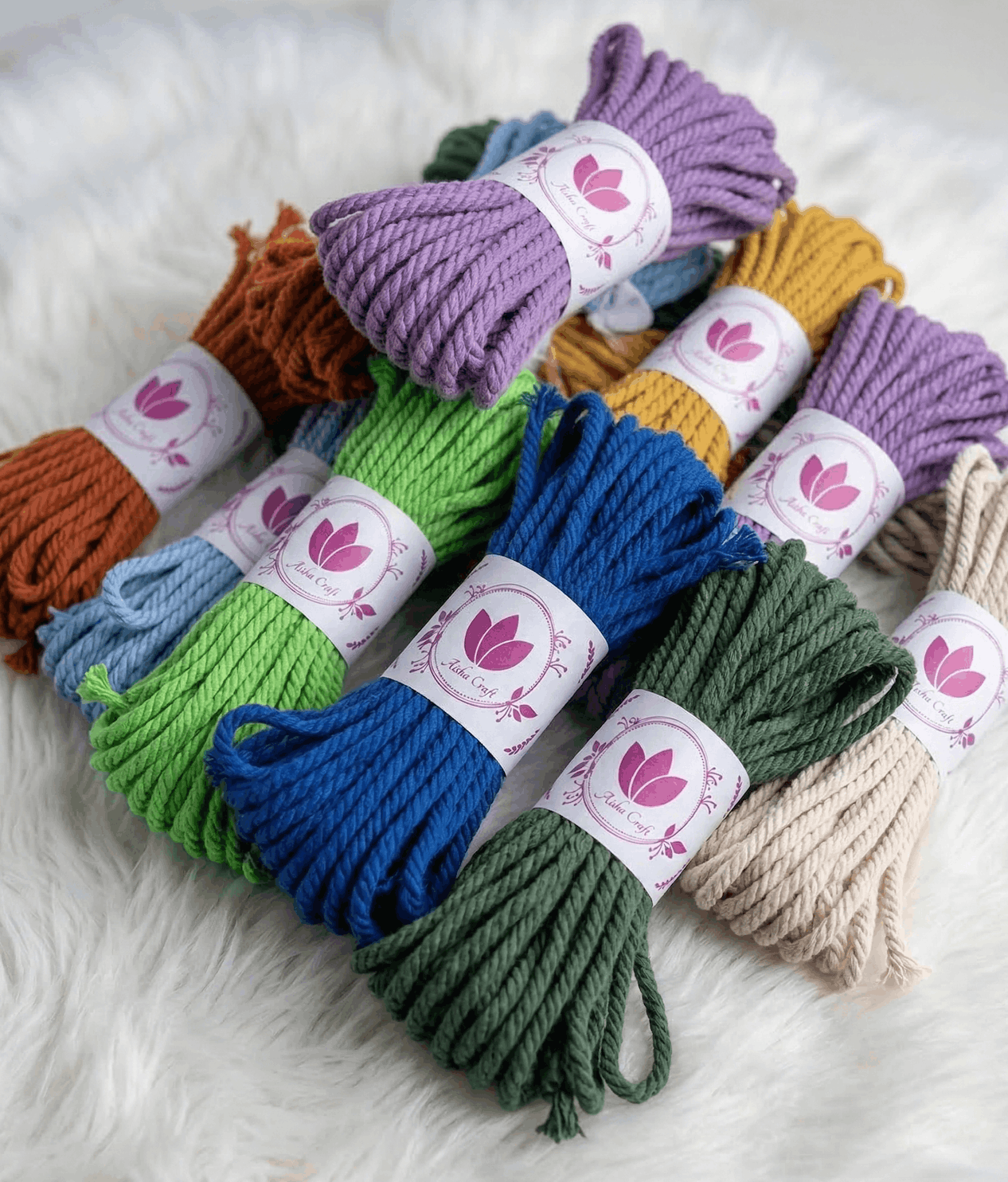 Koleksi Tali Macrame Premium Aisha Craft