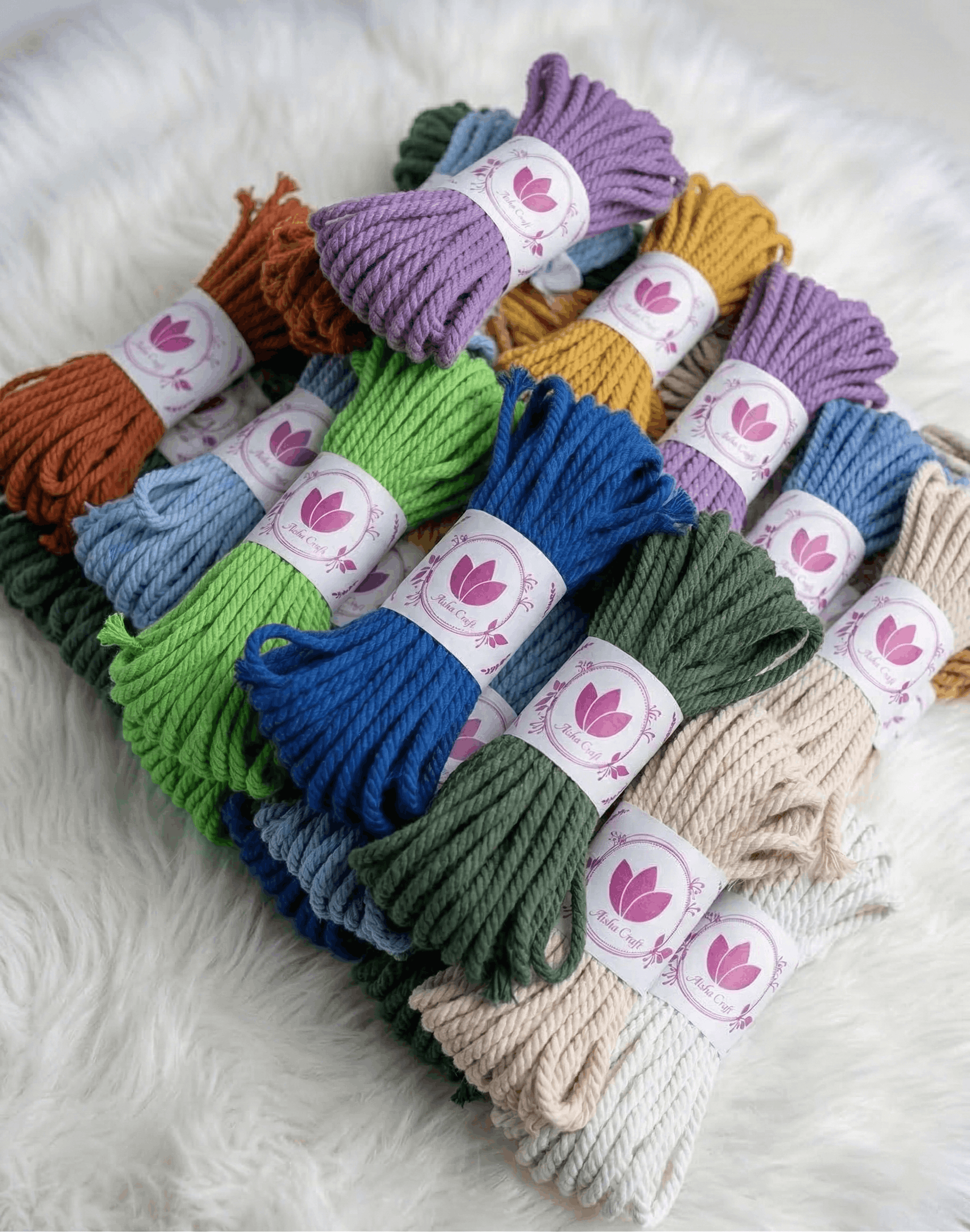 Paket Karya – Tali Katun Macrame Aisha Craft